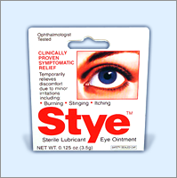 Stye Sterile Lubricant Eye Ointment