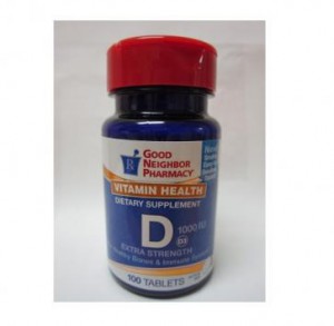 Vitamin D-3 1000 IU Tablets