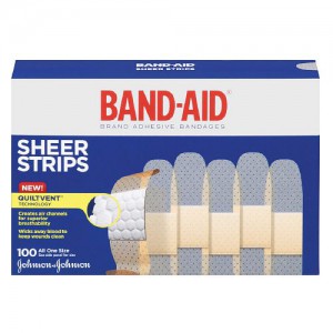 Band-Aid Sheer Comfort Sheer Adhesive Bandages