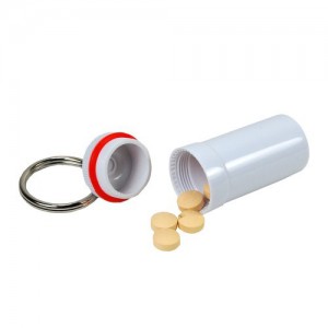 Ezy-Dose Nitro-Fresh Plastic Pill Fob Keychain