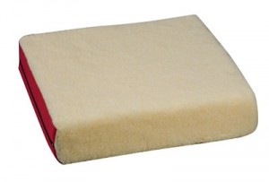 Standard Polyfoam Wheelchair Cushion fleece