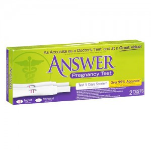 Answer Pregnancy Test 2 Pk