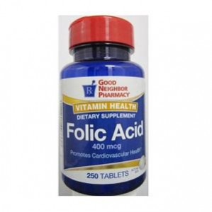 Folic Acid 400 mcg Supplement