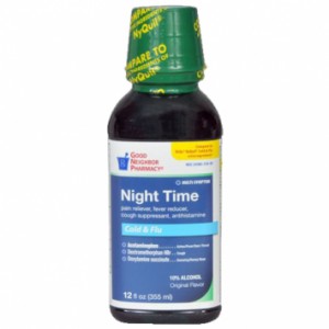 Nighttime Multi-Symptom Cold and Flu Liquid