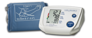 One-Step Memory Automatic Blood Pressure Monitor