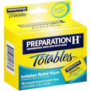 Preparation H Totables Hemorrhoidal Wipes With Witch Hazel