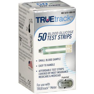 TrueTrack Blood Glucose Test Strips