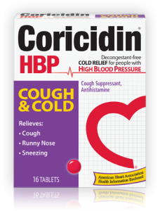 Coricidin HBP Cough and Cold