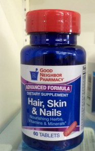 Dietary Supplement Hair, Skin & Nails